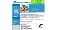 Desktop Screenshot of affordableinsuranceanswers.com